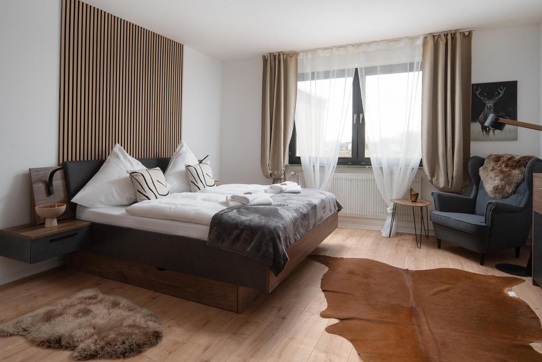 1-4 Gaeste Wohnung W-Lan, Netflix, Amazon, Parken, Arbeitsplatz, 24H Check In ,Vollausgestattet Kueche, Handtuecher Seife U,V,M Fuer Geschaeftsreisende, Paare, Familien , Datteln Zewnętrze zdjęcie